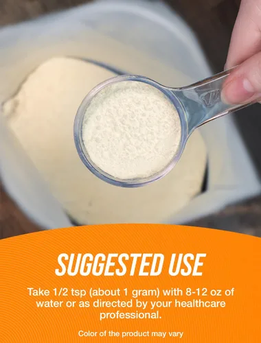 Vista 4 de BulkSupplements. com Chitosan Powder - Suplemento de fibra, suplemento de apoyo renal - grado alimenticio y sin gluten, 0.04 oz por porción, 2.2 lbs