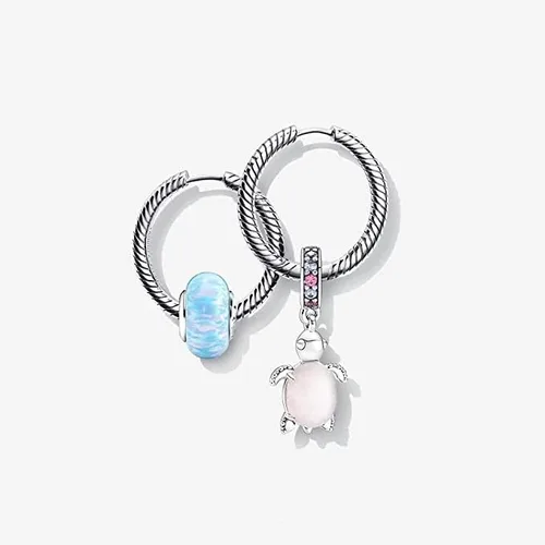 Vista 5 de Colgante de plata de ley 925, joyería para niña, regalos para mujer, pulsera y collar