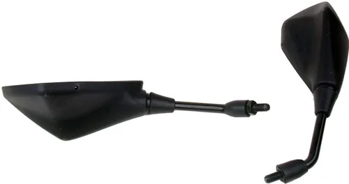 Vista 3 de Compatible con 1 par de espejos retrovisores negros para motocicleta Yamaha MT-07 2019