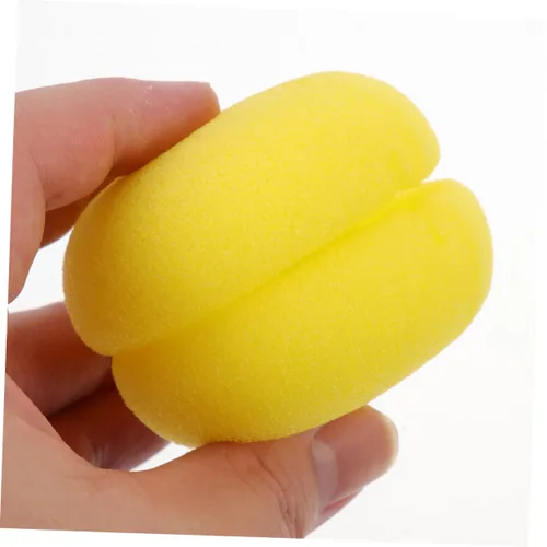 Vista 9 de Adorables rulos para el cabello, 12 unidades, rizadores de esponja, flequillo, rodillo de bricolaje, herramientas de peinado