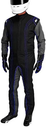 Vista 26 de K1 Race Gear CIK/FIA traje de competición de go kart, nivel 2, aprobado, M, Rojo
