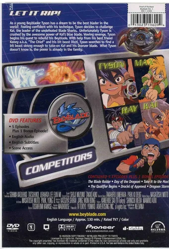 Vista 2 de Beyblade Let it Rip - Volume 1 DVD