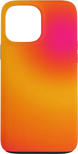 Vista 24 de Funda rosa naranja Aura Ombre para iPhone 17