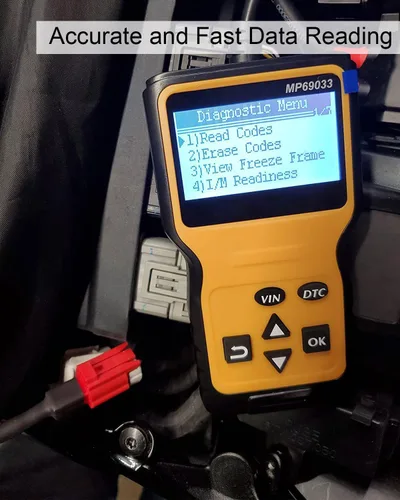 Vista 6 de Adaptador de diagnóstico OBD2 3 en 1 compatible con Yamaha Euro5 motocicleta Honda CRF KTM Moto Guz-zi Piag-gio Vespa, cable adaptador OBD2, cable