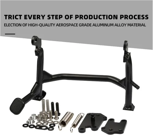 Vista 7 de MaNboc Kickstand Central Center Parking Stand Bracket Support Holder Motorcycle Accessories Compatible with Yamaha MT-07 MT07 FZ-07 FZ07 Tracer 700