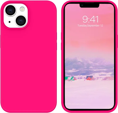 Vista 63 de GUAGUA Funda compatible con iPhone 17 Pro Max de 6.9 pulgadas, silicona líquida, goma de gel suave, delgada, forro de microfibra delgada