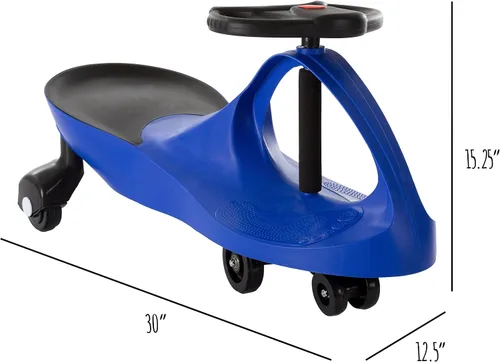Vista 2 de Lil' Rider Montar en coche, sin baterías, engranajes o pedales, utiliza giro, giro, movimiento de movimiento para conducir zigzag coche, para niños