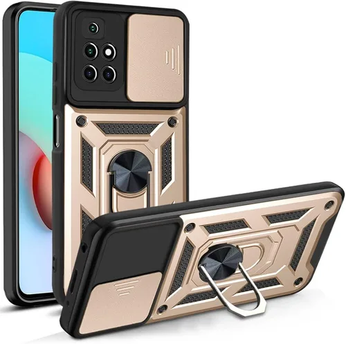 Vista 60 de Compatible con Tecno Camon 18P Bracket Shell, Slide Camera Lens Cover Case Azul