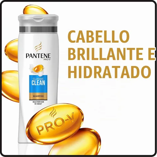 Vista 3 de Pantene, Champú, Pro-V Classic Clean, 25.4 fl oz, paquete doble