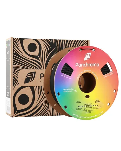 Vista 9 de Polymaker Panchroma - Filamento PLA mate de 0.07 in, 2.2 lbs, madera de Madera mate de doble degradado