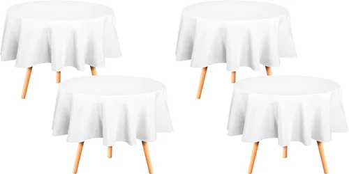 Vista 61 de Utopia Kitchen Mantel rectangular, 1 paquete, mantel lavable a máquina, mantel de poliéster para comedor, fiestas de bufé, pícnics, eventos, bodas
