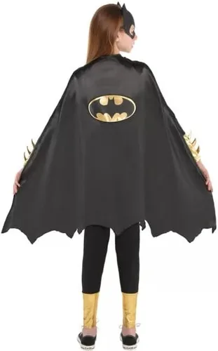 Vista 2 de ADORQ DC Comics Deluxe Satin Batman Cape, talla única