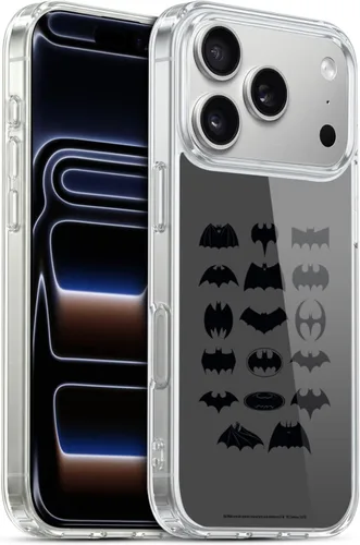 Vista 449 de Head Case Designs Funda de gel con licencia oficial de Batman DC Comics Bat Signal Logos [protección de grado militar] compatible con Apple iPhone 7