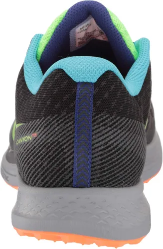 Vista 3 de Saucony Tenis Canyon Tr Trail para correr para hombre, PinoNaranja