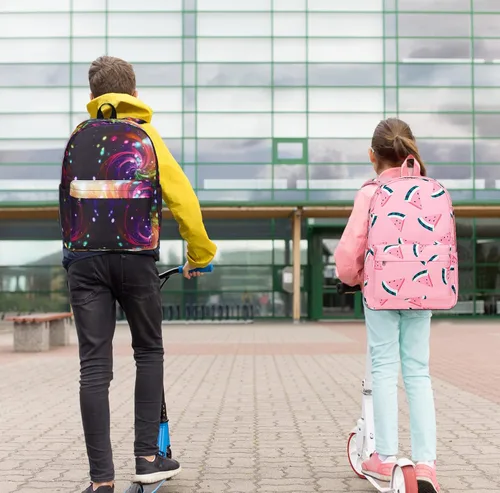 Vista 5 de Mochila preescolar para niños y niñas