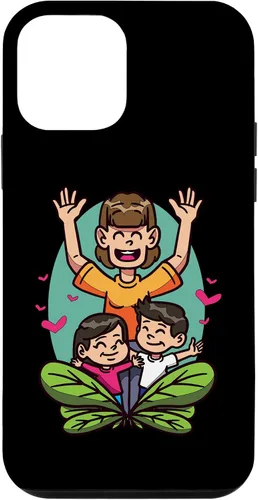 Vista 16 de iPhone 16 Cartoon Children Playing Design For Kids And Family Case