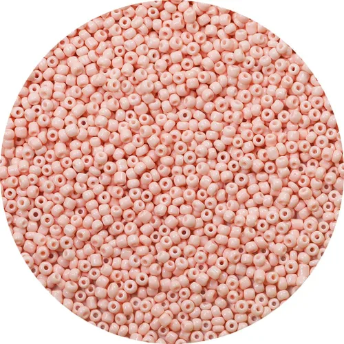 Vista 3 de Cuentas de semillas beige de 0.079 in 12/0, 1.76 onzas aproximadamente 5000 cuentas de semillas para hacer pulseras de cintura, aretes, collares