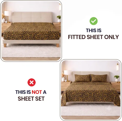 Vista 34 de SGI bedding 100% Egyptian Cotton 600 TC Twin Size Fitted Sheet Only Soft, Smooth Sateen Weave 15" inch Deep Pocket Fitted Bed Sheet - White