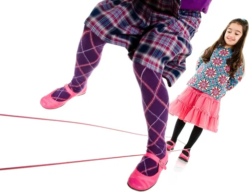 Vista 4 de Just Jump It Chinese Jump Rope - Active Outdoor Youth Fitness - Red Confetti