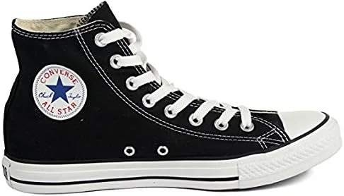 Vista 2 de Converse Chuck Taylor All Star High Top Tenis unisex NegroBlanco, US Hombre 4 Mujer 6, Negro