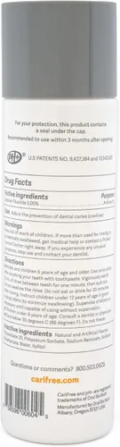 Vista 3 de CariFree Enjuague de mantenimiento, sabor cítrico, enjuague bucal con flúor anticaries recomendado por dentistas, previene la caries oral, refresca