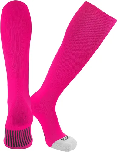 Vista 20 de TCK Prosport – Calcetines de tubo para béisbol, sóftbol, fútbol. Calcetines duraderos y con tecnología de absorción de humedad que cubren la Negro