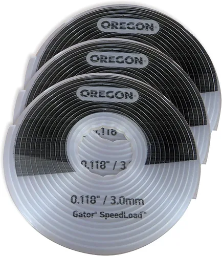 Vista 3 de Oregon 24-518-03 Gator Speedload Reemplazo Disco Grande 0.118" Línea de recortadora (paquete de 3)