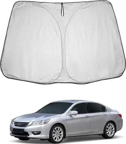 Vista 38 de LUWU Parasol para parabrisas para Dodge RAM 1500 y 2500 2009-2018 - Parasol para ventana delantera con bloqueo de rayos UV