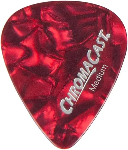 Vista 7 de Chromacast Pearl púas de celuloide para guitarra