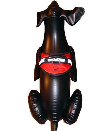 Vista 3 de HDP Arnés suave sin tirones para perros grandes. Tamaño: XXL. Color: negro