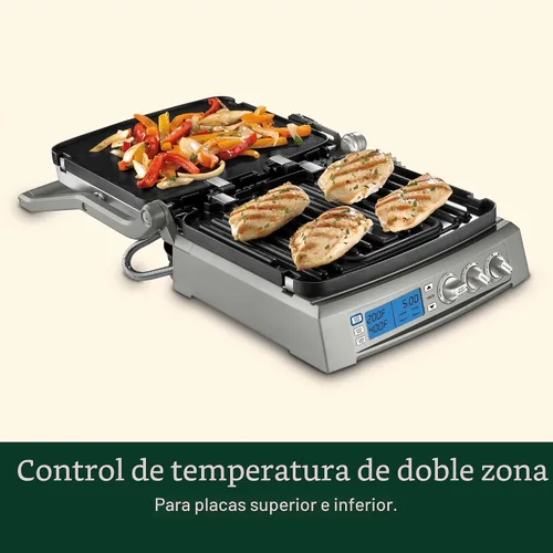 Vista 4 de CuisinartGriddler, Elite, Plata, GR-300WSP1