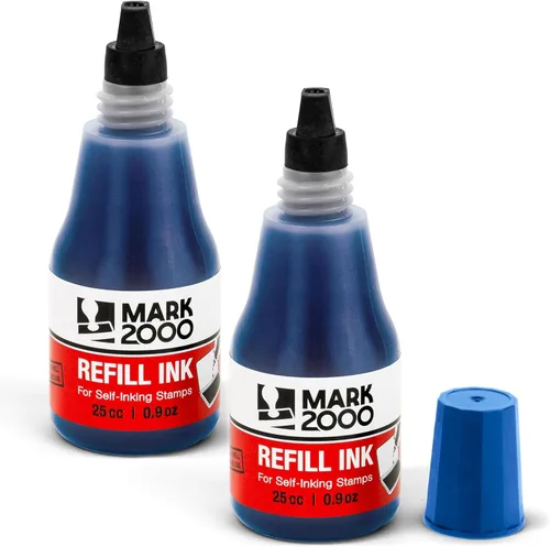 Vista 7 de Mark 2000 Tinta de recarga autoentintada - Negra - 25cc (0.9oz)