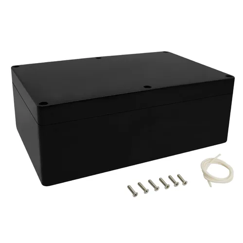 Vista 13 de LeMotech Caja de conexiones eléctricas de plástico ABS Caja de proyectos IP65 impermeable Caja de derivación universal para electrónicas Negro 2.48x