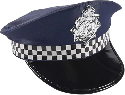 Vista 2 de BLUE PANDA Disfraces de Halloween para niños, disfraz de uniforme de oficial de policía (13 piezas)