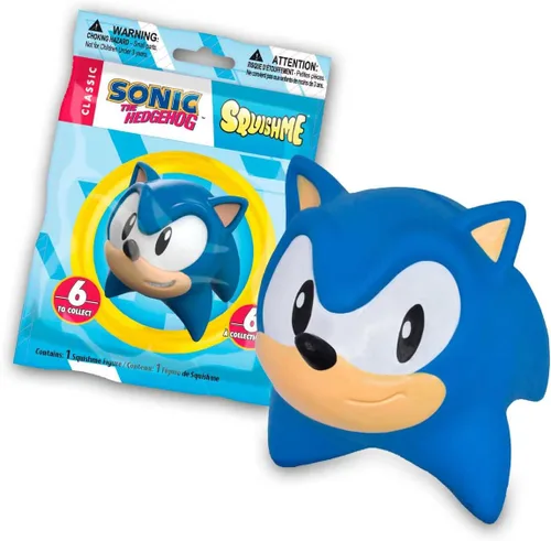 Vista 9 de Sonic The Hedgehog SquishMe (caja de coleccionista serie 1)