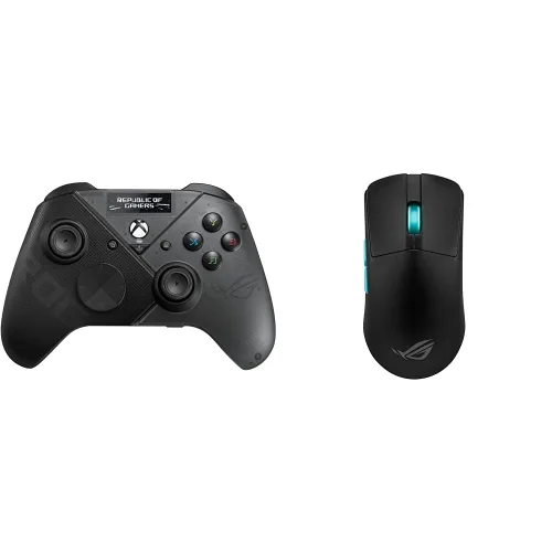 Vista 12 de ASUS ROG Raikiri officially licensed Xbox controller, remappable buttons & triggers, 2 rear buttons, step & linear triggers, adjustable joystick