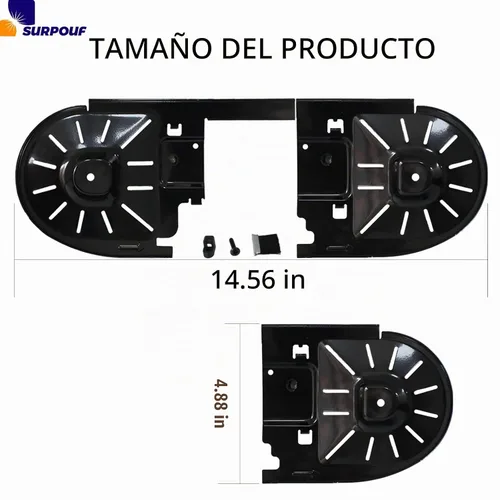 Vista 2 de DCS3711 compatible con DCS371 20V Max Metal Band Saw Blade Guard 4-1/2 in x 4-7/8 in