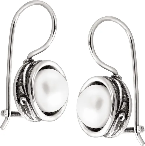 Vista 2 de Silpada Aretes colgantes de perlas para mujer, perlas cultivadas de agua dulce, plata de ley 925, ideas de regalo de joyería, cuento de hadas