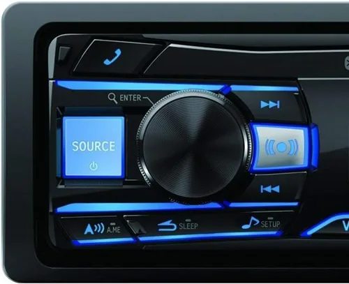 Vista 3 de Alpine Receptor multimedia digital UTE-73BT Mech-Less con tecnología inalámbrica Bluetooth®