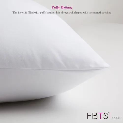 Vista 6 de FBTS Basic Juego de 2 rellenos de almohada rectangulares de 20 x 12 pulgadas, formas de almohada alternativas para almohadas decorativas
