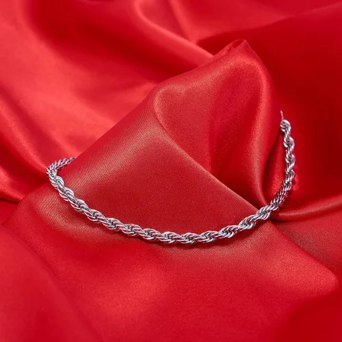 Vista 9 de LIFETIME JEWELRY 5mm Chain for Men & Women Diamond Cut Rope Chain for Men & Necklace Chain for Women 16 to 36 Inch Black Gunmetal Stainless Steel