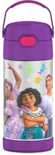 Vista 69 de THERMOS FUNTAINER Botella de agua con pajita, 12 onzas, Avengers