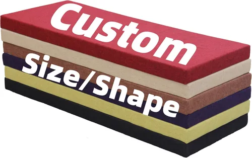 Vista 79 de Cojines de banco personalizados para muebles de interior/exterior, almohadilla de asiento de ventana panorámica con parte inferior antideslizante