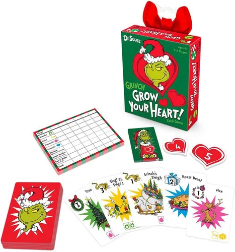 Vista 2 de Funko Pop! Dr. Seuss - Juego de cartas Grinch Grow Your Heart