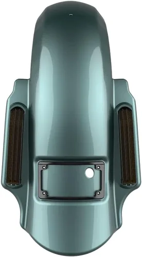 Vista 65 de Advanblack Dominator - Guardabarros trasero estirado para Harley Davidson Touring 2014+, deslizamiento de treet, Road Glide