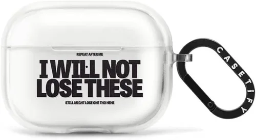 Vista 25 de CASETiFY Impact Airpods Pro (3ª) - Funda con anillo, color negro