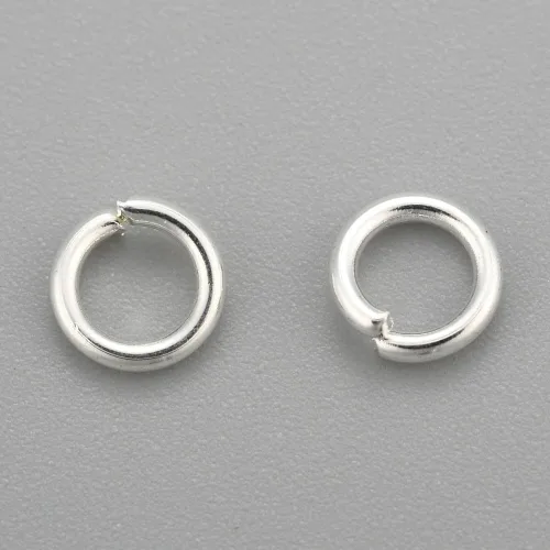 Vista 87 de HDSupplies 100 piezas - 4mm de argollas de acero inoxidable 304 de tono negro - Calibre 22 (espesor de 0.6mm)