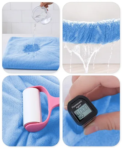 Vista 4 de ROMASA Toalla de Baño para Bebé con Capucha Ultra Suave y Absorbente Albornoz para Niños Pequeños Manta para Recién Nacidos Regalos de Baby Shower
