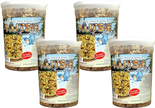 Vista 3 de Pine Tree Farms Nutsie - Tronco de semillas clásico, 5 libras, paquete de 2