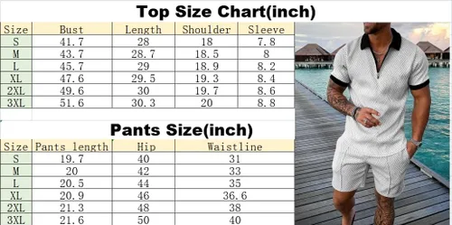 Vista 8 de Conjunto corto de 2 piezas para hombre, conjunto casual de manga corta y pantalones cortos